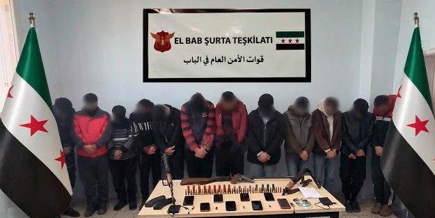 El-Bab'da DEAŞ operasyonu! 16 terörist yakalandı