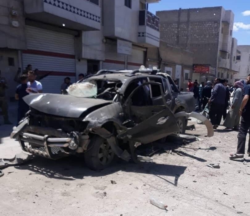 El Bab’da patlama: 1 yaralı 
