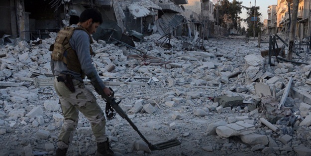 El Bab'da temizlik başladı
