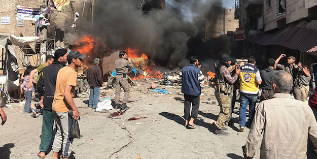 El Bab’ta patlama: Yaralılar var