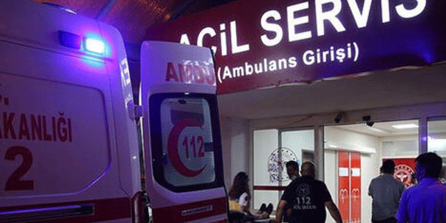 El freni çekilmeyen otomobil uçuruma yuvarlandı