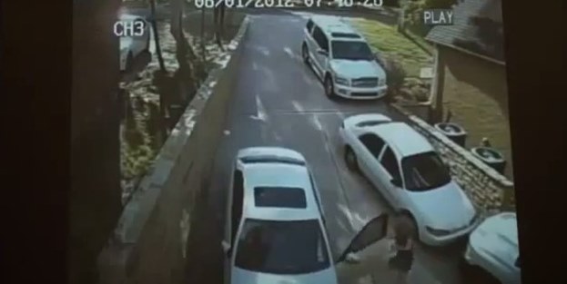 El frenini çekmedi, arabadan dayak yedi VİDEO