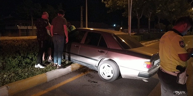 El frenini çekmedi! Refüje çıktı