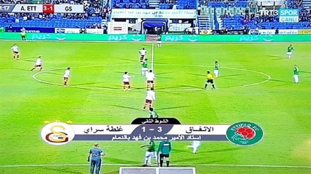 El İttifak-Galatasaray maçının yayını gündem oldu