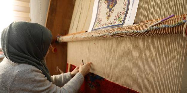 El sanatları kursu açıldı