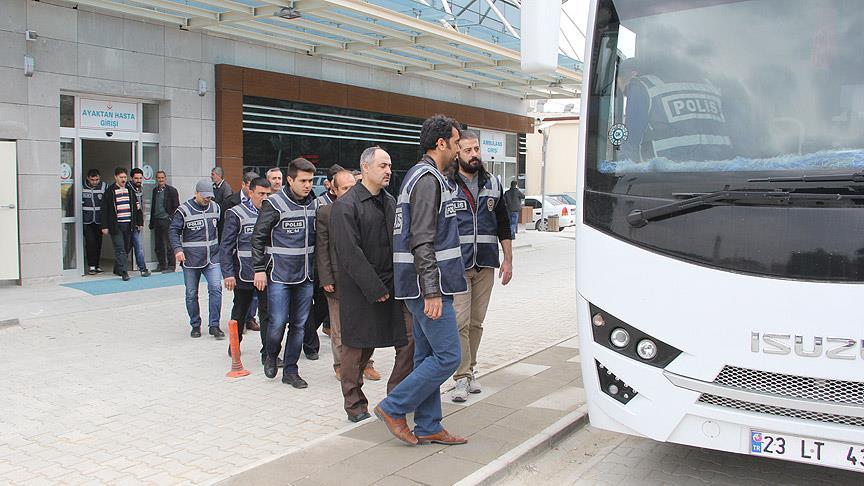 Elazığ merkezli FETÖ operasyonunda 11 kişi adliyeye gönderildi