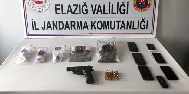 Elazığ merkezli uyuşturucu satıcılarına yönelik operasyon