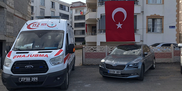 Elazığ'a şehit ateşi düştü!