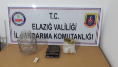 Elazığ’da 2 şüpheli toz esrarla yakalandı!