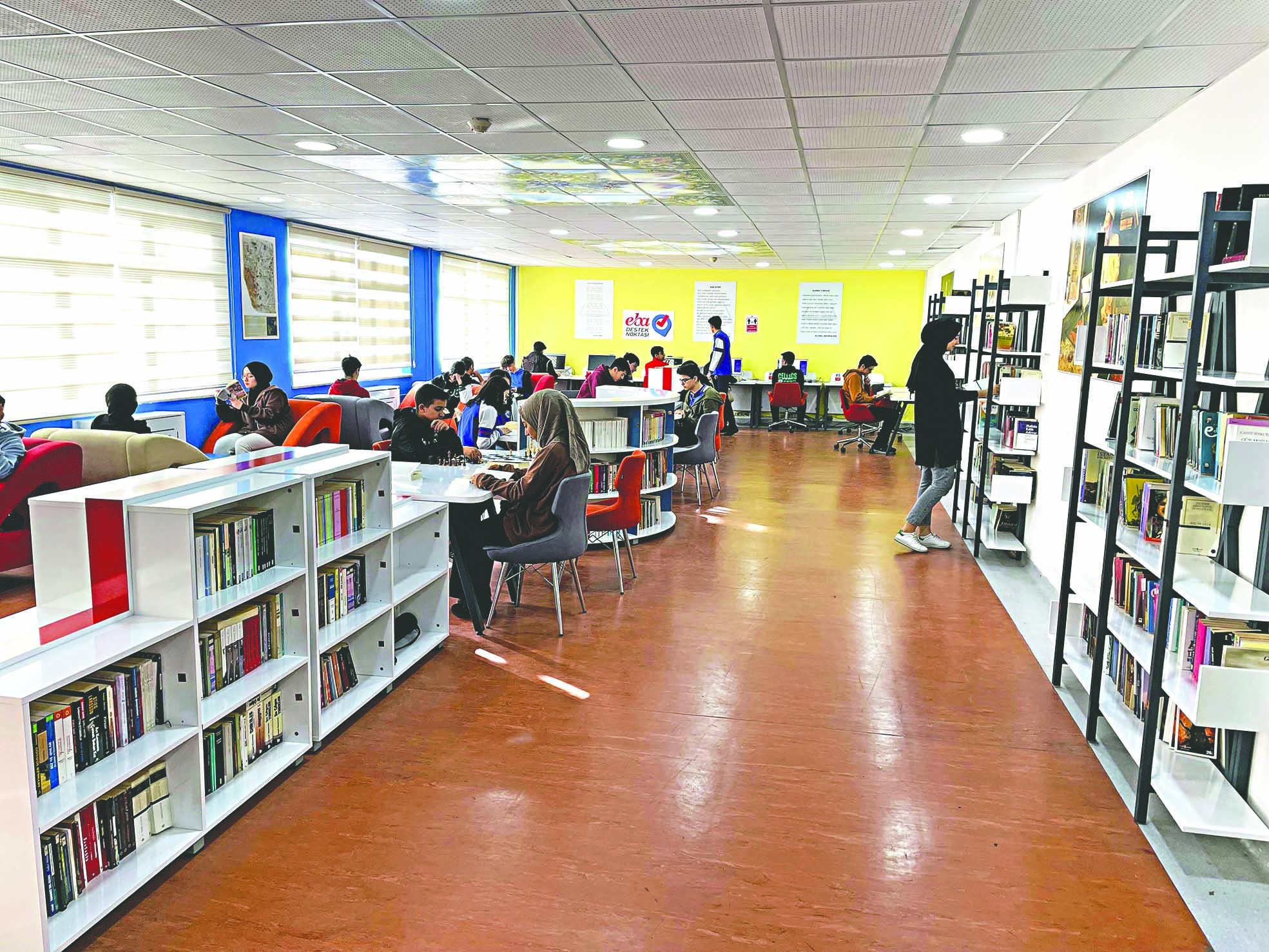 Elazığ’da bütün okullar kütüphaneye kavuştu