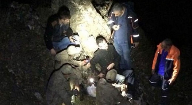 Elazığ'da donmak üzereyken kurtarıldı