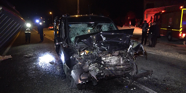 Elazığ’da feci kaza: 1 ölü, 3 yaralı