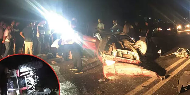 Elazığ'da feci kaza!