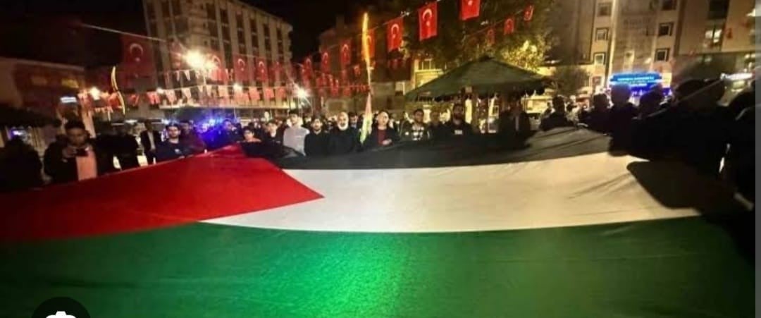 Elazığ'da "Gazze’ye selam Siyonist İsrail'e lanet" mitingi