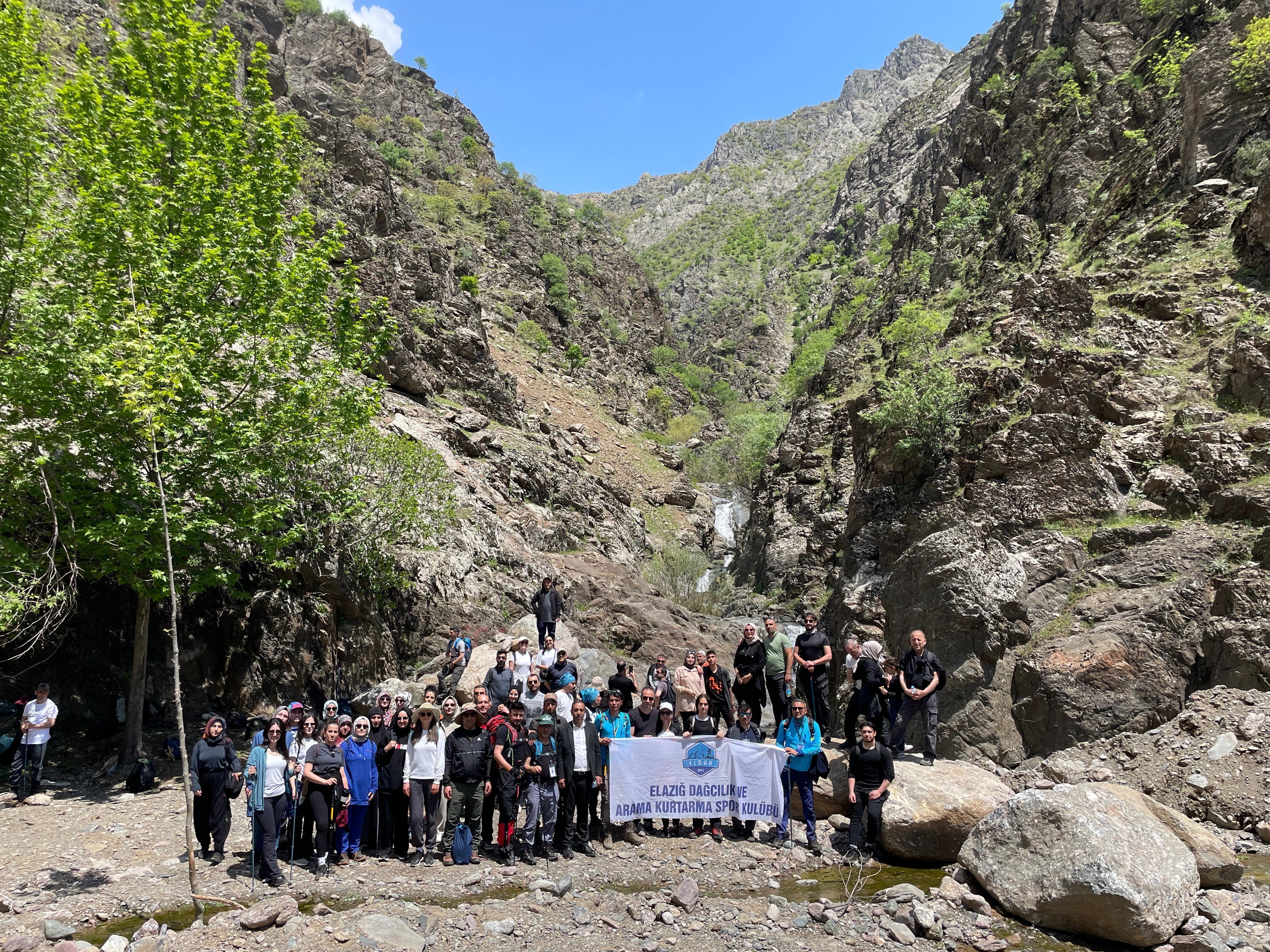 Elazığ’da gizemli bir yer! Karanlık Dere Kanyonu