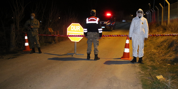 Bir kişide virüs çıktı tüm köy karantinaya alındı