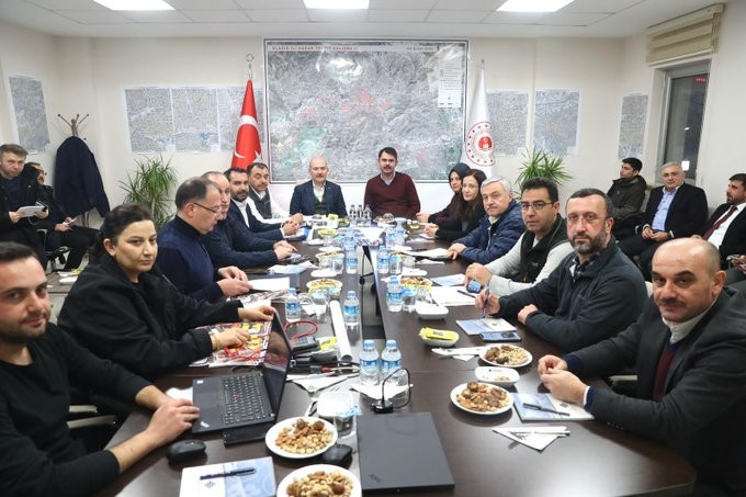Elazığ’da Hasar Tespit ve Koordinasyon Toplantısı 