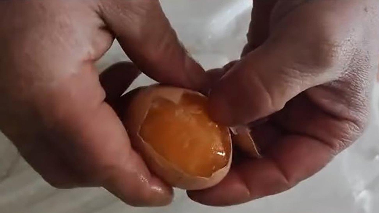 Elazığ’da hava soğukluğu yumurtayı dondurdu