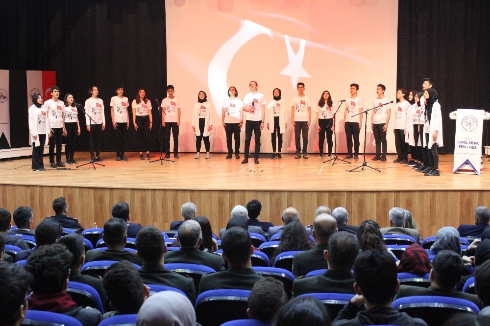 Elazığ’da İstiklal Marşı’nın kabulünün 99’ıncı yılı kutlandı 
