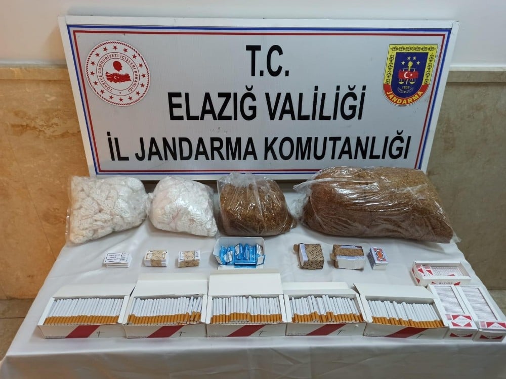Elazığ’da kaçakçılıkla mücadele 
