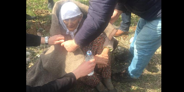 Elazığ'da kaybolan 88 yaşındaki kadın, baygın halde bulundu