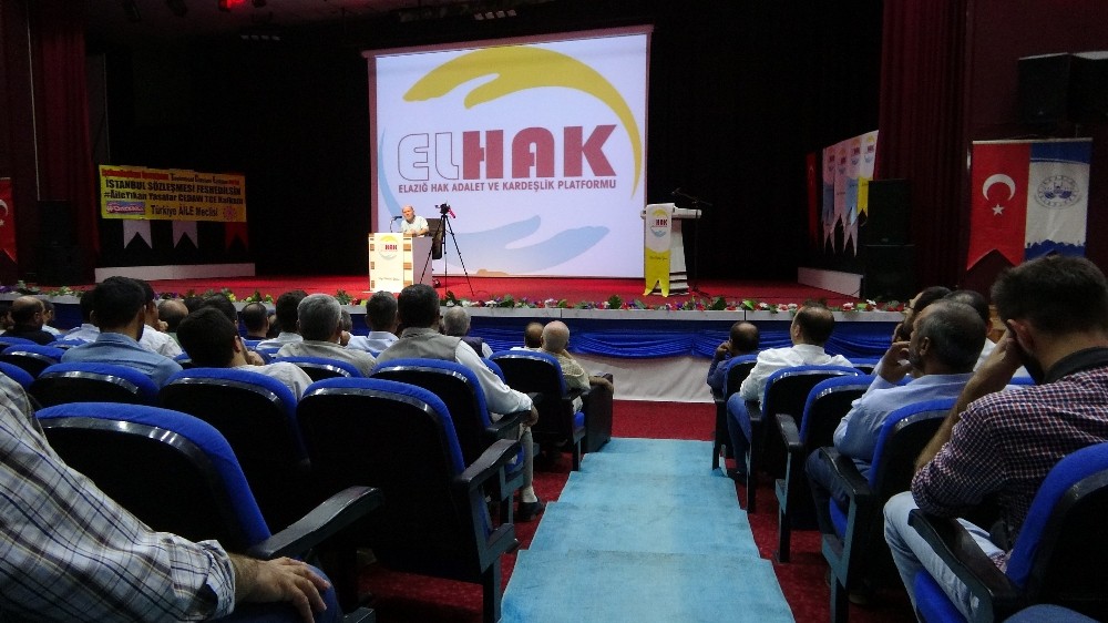 Elazığ’da, ‘Önce Aile’ konferansı 