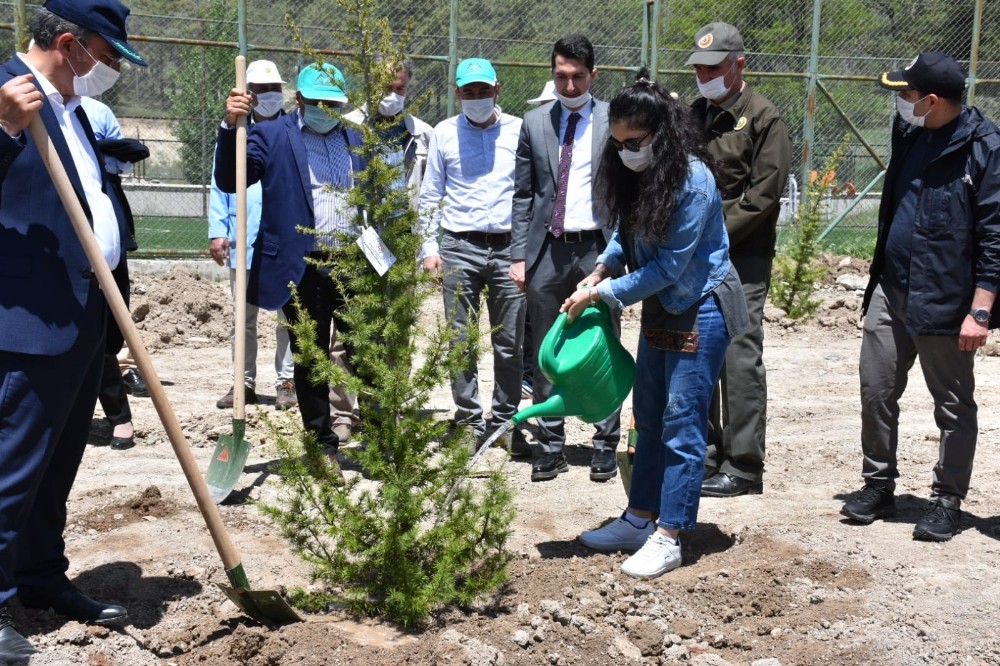 Elazığ’da sağlık çalışanları için hatıra ormanı 