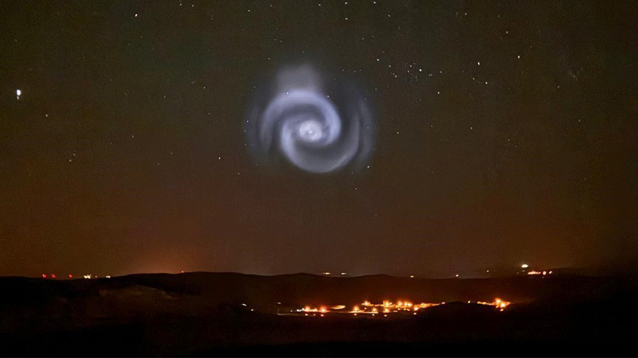 Elazığ semalarında beliren görüntü hayran bıraktı! Ne olduğu ortaya çıktı!