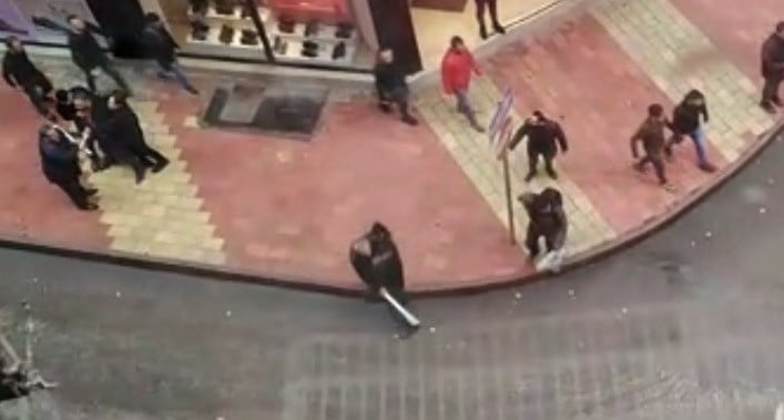 Elazığ’da sopalı kavga 