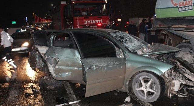 Elazığ'da trafik kazası: 12 yaralı