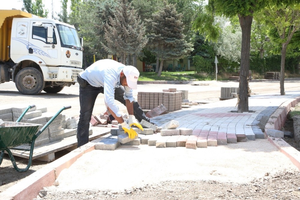 Elazığ’da üst yapı çalışmaları 