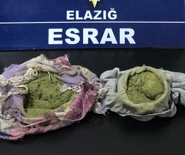 Elazığ’da uyuşturucu ile mücadele 