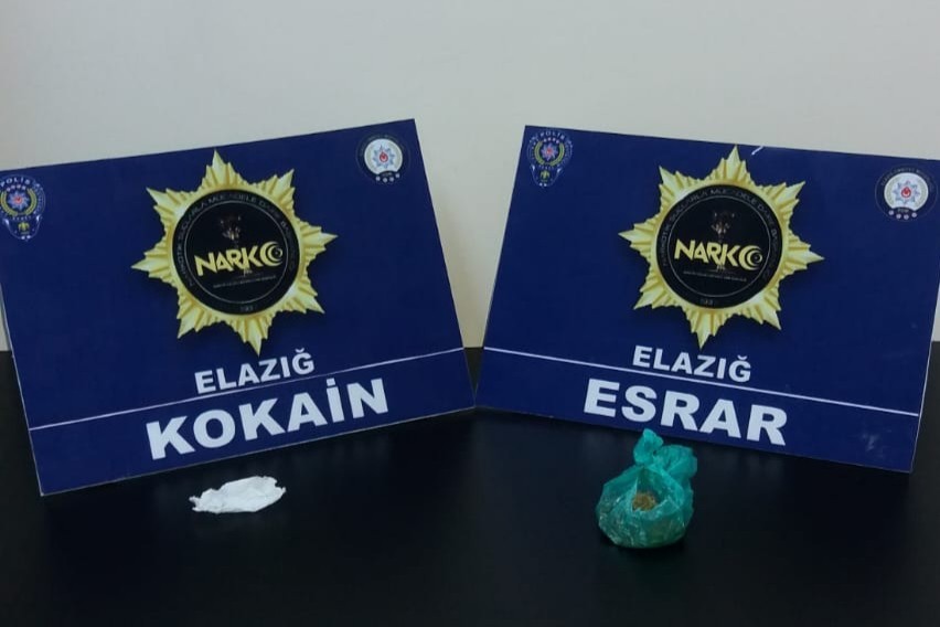 Elazığ’da uyuşturucu ile mücadele 