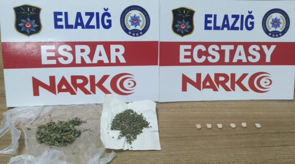 Elazığ’da uyuşturucu taciri 1 şüpheli tutuklandı 