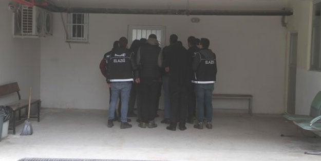 Elazığ'da uyuşturucu ticareti yapanlara yönelik operasyon: 7 gözaltı