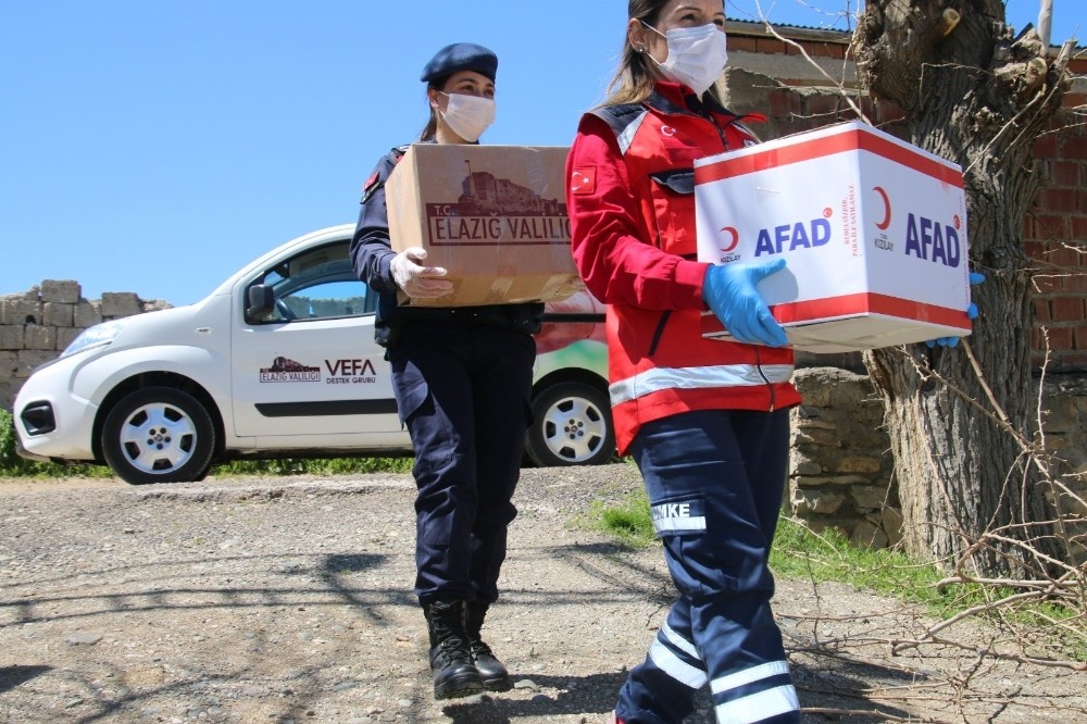 Elazığ’da Vefa Sosyal Destek Grubu 151 bin talebi yerine getirdi 