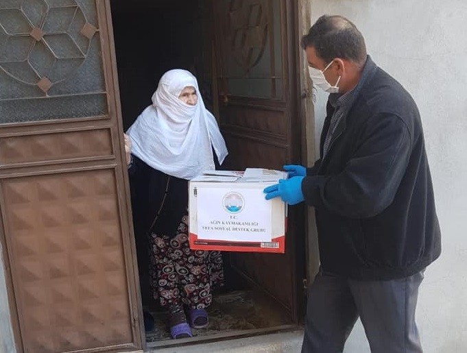 Elazığ’da Vefa Sosyal Destek Grubu ilçelerde de görevde 