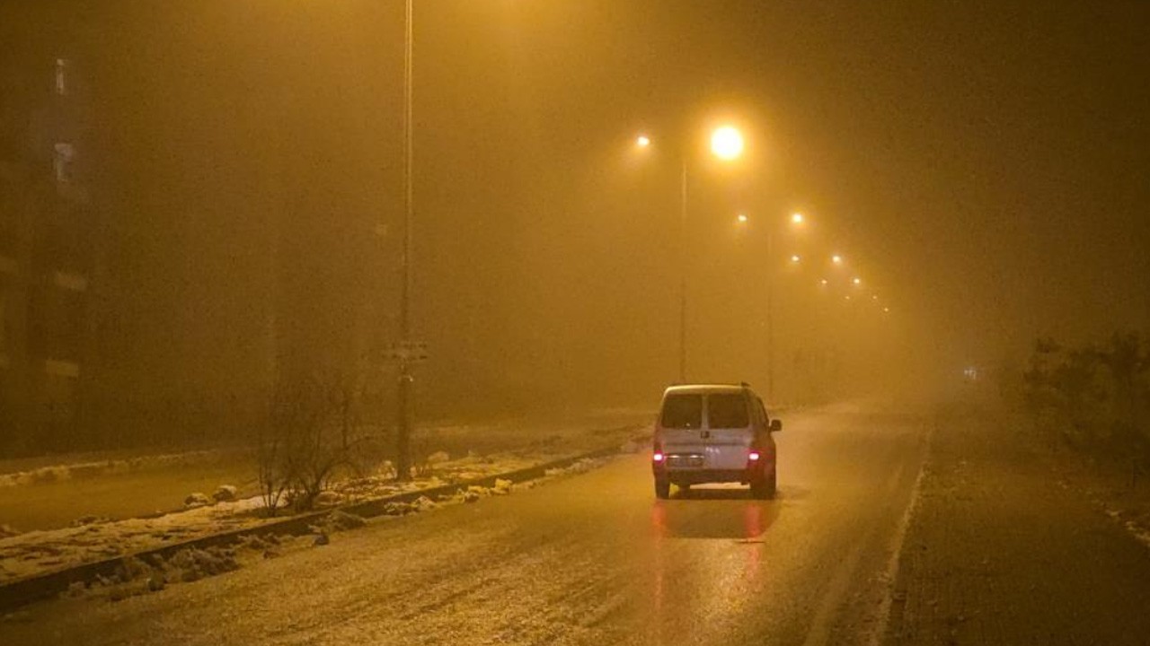 Elazığ'da yoğun sis