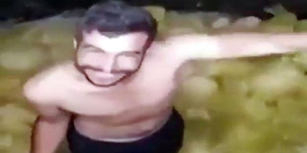 Elbiselerle turşu tankının içine girilen turşu fabrikası nerede?