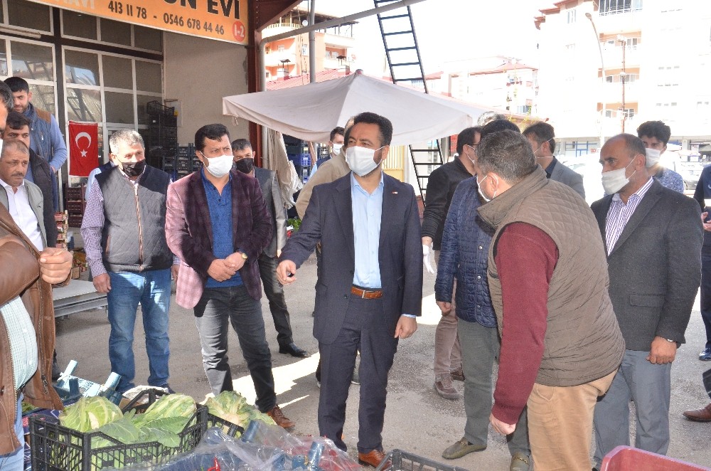 Elbistan Belediyesi’nden hal ve pazarcı esnafına kira müjdesi 