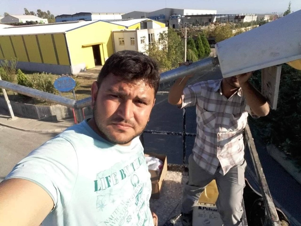 Elektrik akımına kapılan işçi öldü 
