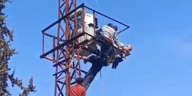Elektrik akımına kapıldı! Ağır yaralandı