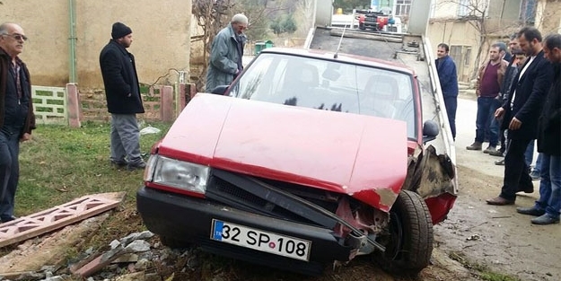 Burnu bile kanamadı!