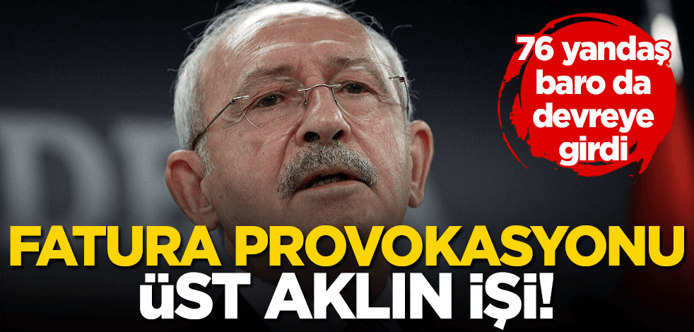 Elektrik provokasyonu ‘üst aklın’ işi! PKK/HDP’nin ardından 76 baro, Kılıçdaroğlu'nun provokasyonuna destek verdi!