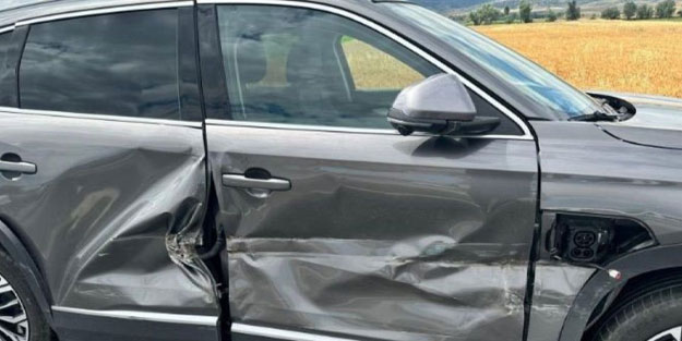 Elektrikli otomobil kazası cep yakar