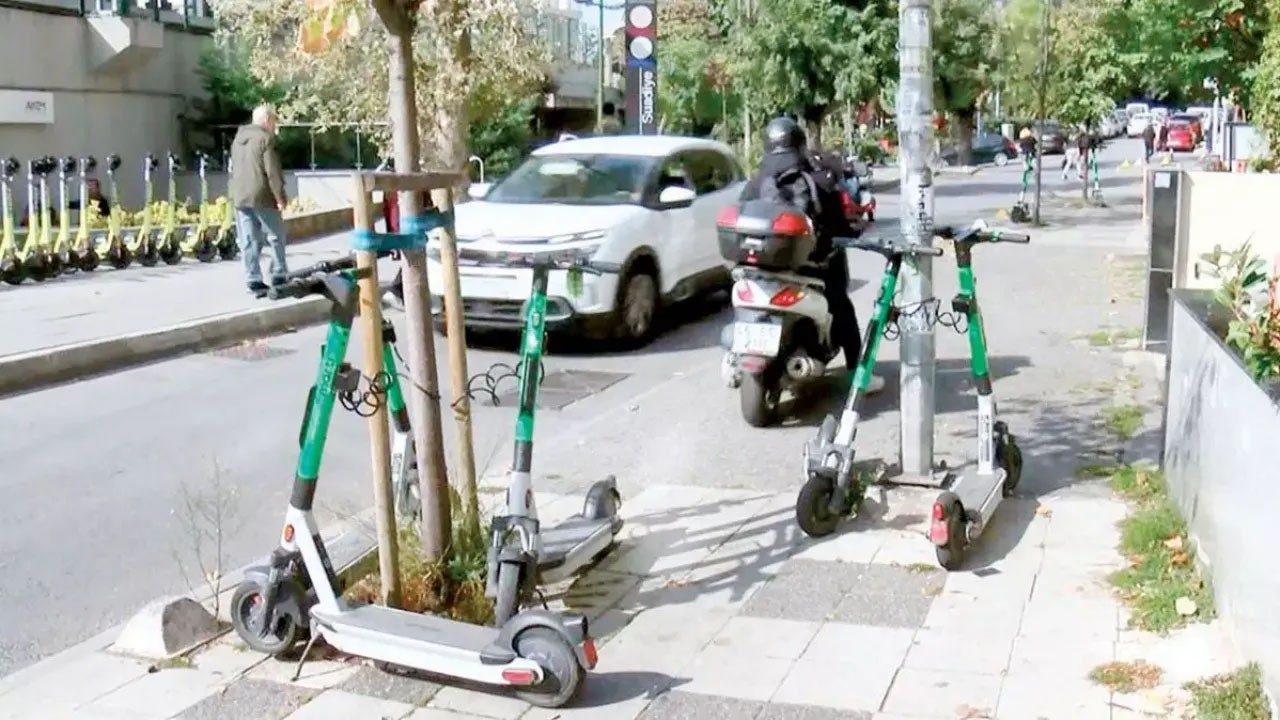 Elektrikli scooterlar bu şehirde yasaklandı!