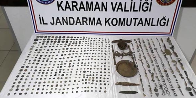 Elindeki torbadan hazine çıktı!