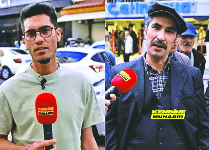 Eline mikrofonu alan; bütün kadim değerlerimize saldırarak provokatörlük yapıyor