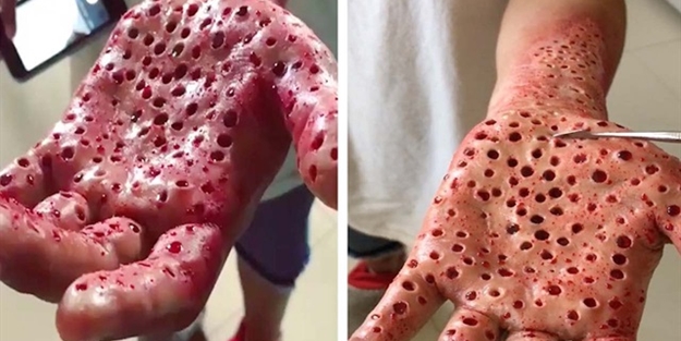 Eline yaptığını görünce gözlerine inanamadılar!