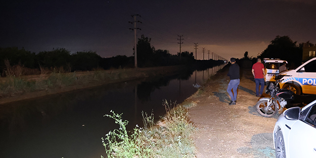 Elini yıkarken sulama kanalına düşen genç akıntıya kapıldı